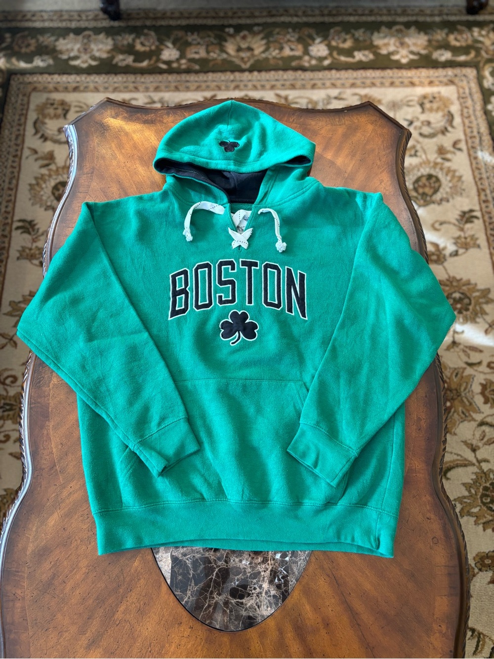 Boston Pullover Hoodie Sweatshirt - Green